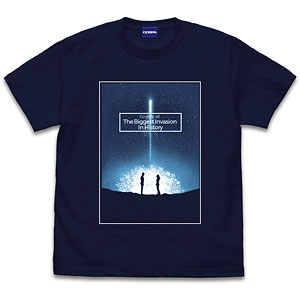 ウルトラセブン ウルトラセブンアート Tシャツ 史上最大の侵略/NAVY-L