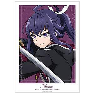 TVアニメ『七つの魔剣が支配する』 ナナオ=ヒビヤ A3マット加工ポスター