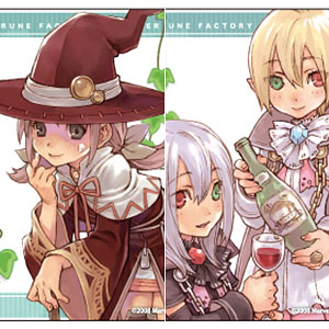 アクリルカード「ルーンファクトリー フロンティア」02/公式イラスト 6個入りBOX