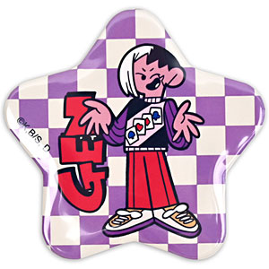 Dr.STONE 水沢石鹸コラボ 星型缶バッジ(あさぎりゲン)