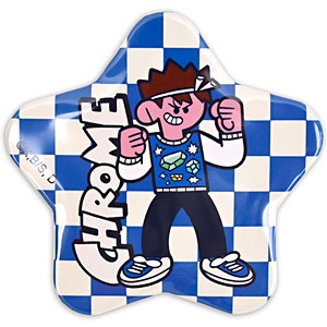 Dr.STONE 水沢石鹸コラボ 星型缶バッジ(クロム)