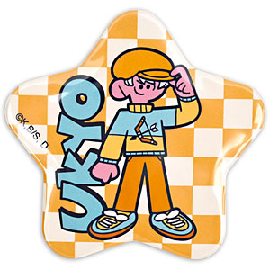 Dr.STONE 水沢石鹸コラボ 星型缶バッジ(西園寺羽京)