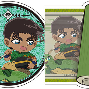 名探偵コナン 昔ばなし風コレクション トラベルステッカー4枚セット 服部平次