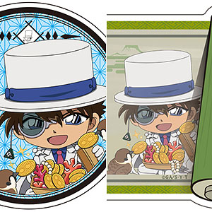 名探偵コナン 昔ばなし風コレクション トラベルステッカー4枚セット 怪盗キッド