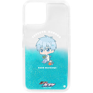 黒子のバスケ 黒子テツヤ ちびキャラ 朝のひとときver. グリッターiPhoneケース(12 Pro Max)