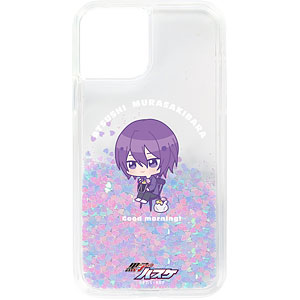 黒子のバスケ 紫原敦 ちびキャラ 朝のひとときver. グリッターiPhoneケース(13 mini)