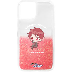 黒子のバスケ 赤司征十郎 ちびキャラ 朝のひとときver. グリッターiPhoneケース(13 mini)