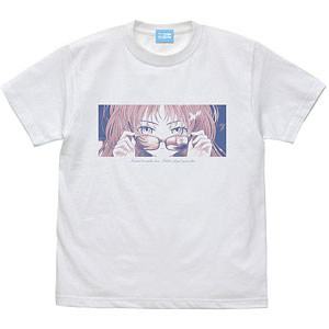 好きな子がめがねを忘れた 三重あい Tシャツ/WHITE-M