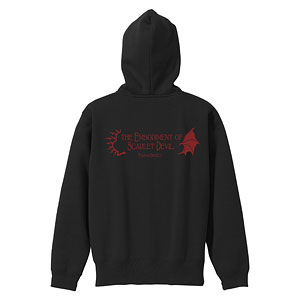 東方Project 紅魔郷 ジップパーカー/BLACK-M