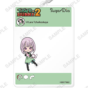 TIGER ＆ BUNNY 2・SugarDiaコラボ SNS風アクリルキーホルダー(ラーラ・チャイコスカヤ)