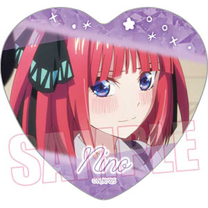 メモリーズハート缶バッジ 五等分の花嫁∽ 中野二乃A