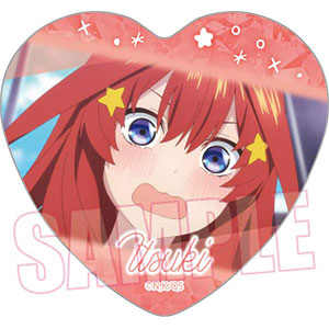 メモリーズハート缶バッジ 五等分の花嫁∽ 中野五月A