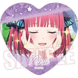 メモリーズハート缶バッジ 五等分の花嫁∽ 中野二乃B