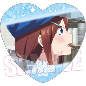 メモリーズハート缶バッジ 五等分の花嫁∽ 中野三玖B