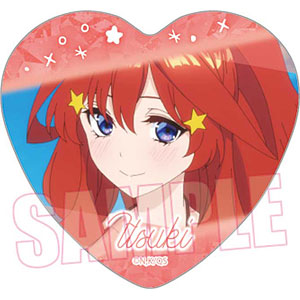 メモリーズハート缶バッジ 五等分の花嫁∽ 中野五月B