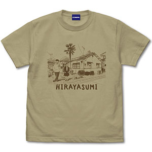 ひらやすみ Tシャツ/SAND KHAKI-M