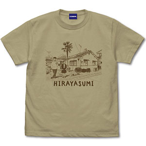 ひらやすみ Tシャツ/SAND KHAKI-L