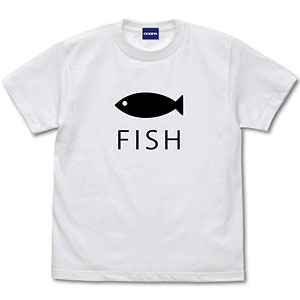 ひらやすみ FISH Tシャツ/WHITE-M
