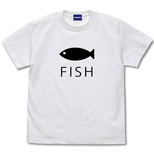 ひらやすみ FISH Tシャツ/WHITE-XL
