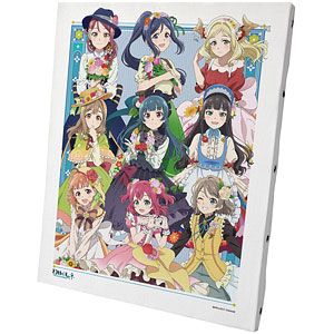 幻日のヨハネ -SUNSHINE in the MIRROR- 描き下ろしイラスト 集合 花祭り村娘ver. キャンバスボード