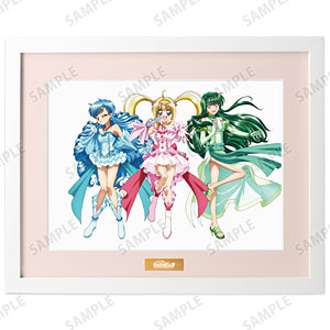 アニメ「ぴちぴちピッチ」 描き下ろしイラスト 集合 20th Anniversary ver. キャラファイングラフ