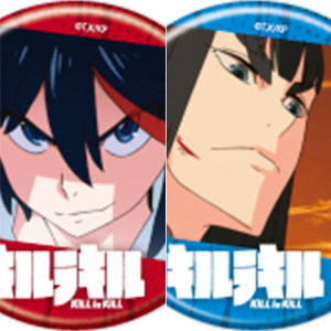 缶バッジ「キルラキル」02/場面写イラスト 8個入りBOX[A3]《在庫