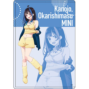 キャラクリアケース「TVアニメ『彼女、お借りします』」18/みに へそチラver.(描き下ろしイラスト)