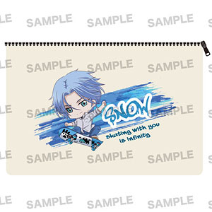 TVアニメ「SK∞ エスケーエイト」フラットポーチ (きゃらほっぴん！) スノー