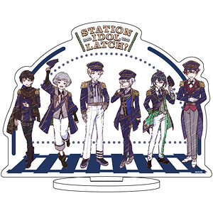 雑貨　【BOX】STATION IDOL LATCH! アクリルぷちスタンド 06.駅員ver. vol.3(グラフアートイラスト) Amazon.co.jp: A3 STATION IDOL LATCH! 06 駅員ver. vol.3