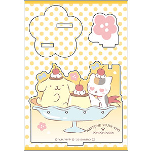夏目友人帳×サンリオキャラクターズ アクセサリースタンド ニャンコ