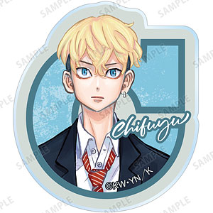 東京卍リベンジャーズ～場地圭介からの手紙～ 松野千冬 イニシャルアクリルステッカー