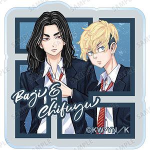 東京卍リベンジャーズ～場地圭介からの手紙～ 場地圭介＆松野千冬 アクリルステッカー