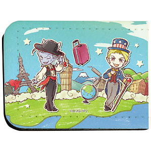 レザーフセンブック「吸血鬼すぐ死ぬ2」15/世界旅行ver. ドラウス＆Y談おじさん(グラフアートイラスト)