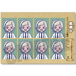 文豪ストレイドッグス×れとぽぷ 証明写真風ステッカー A 中島敦