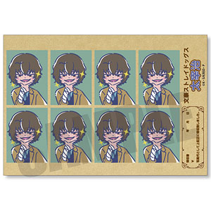 文豪ストレイドッグス×れとぽぷ 証明写真風ステッカー B 太宰治