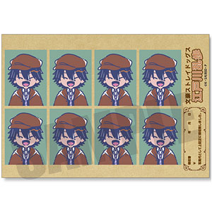 文豪ストレイドッグス×れとぽぷ 証明写真風ステッカー D 江戸川乱歩