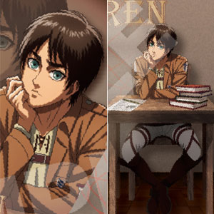 進撃の巨人 一緒に作戦会議 エルヴィン リヴァイ セット 進撃の巨人_