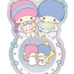 サンリオキャラクターズ モバイルステッカー リトルツインスターズ