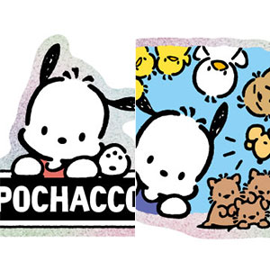 サンリオキャラクターズ モバイルステッカー ポチャッコ