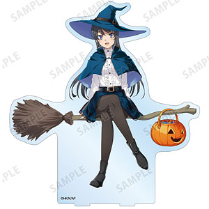 青春ブタ野郎はバニーガール先輩の夢を見ない 描き下ろし 桜島麻衣 ハロウィン2023ver. 特大アクリルスタンド