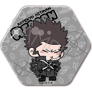 TVアニメ『家庭教師ヒットマンREBORN！』六角形缶バッジ MB (獄寺隼人