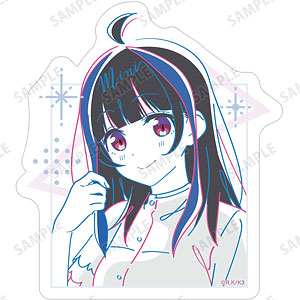 TVアニメ『彼女、お借りします』 八重森みに lette-graph トラベルステッカー