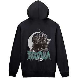 映画『ゴジラ-1.0』 ゴジラ バックプリントジップパーカー レディース XL
