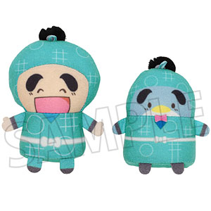 忍たま 潮江文次郎 ふわキャラ ぬいぐるみ パペラ PUPPELA （忍