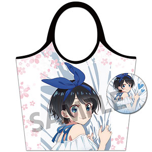 彼女、お借りします 描き下ろし抱きつかれトートバッグ 更科瑠夏 ワンピース ver.
