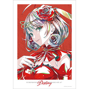 takt op. 運命は真紅き旋律の街を 運命 Ani-Art A3マット加工ポスター