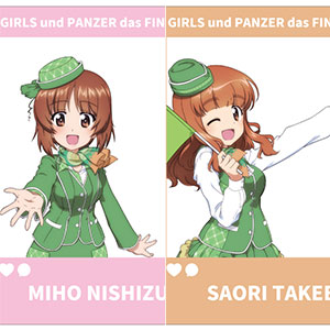 アクリルカード「ガールズ＆パンツァー 最終章」05/メロン×ツアーガイドver. 描き下ろしイラスト 5個入りBOX