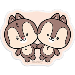 ディズニーキャラクター ダイカットクリア POCOPOCO チップ＆デール