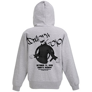 呪術廻戦 五条悟 ジップパーカー 渋谷事変ver./MIX GRAY-M