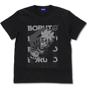 BORUTO-ボルト- NARUTO NEXT GENERATIONS うずまきボルト(カーマ)Tシャツ/BLACK-XL
